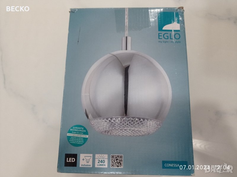 Осветително тяло /пендел EGLO , снимка 1