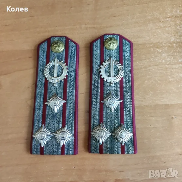 Пагони на полковник -тиловак, снимка 1