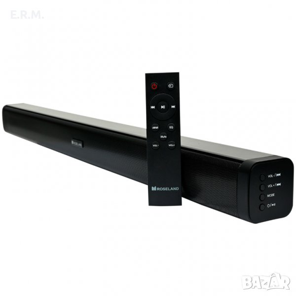 Саундбар Roseland Bluetooth v5 HDMI Оптика Дистанционно Soundbar 24w, снимка 1