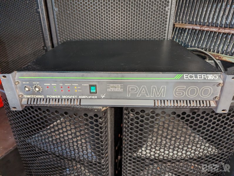 Ecler PAM600 Mosfet Stereo Power Amplifier , снимка 1