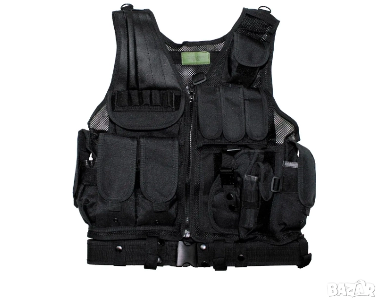 Тактическа професионална жилетка MFH USMC 04473A / полицейска / ловна , снимка 1