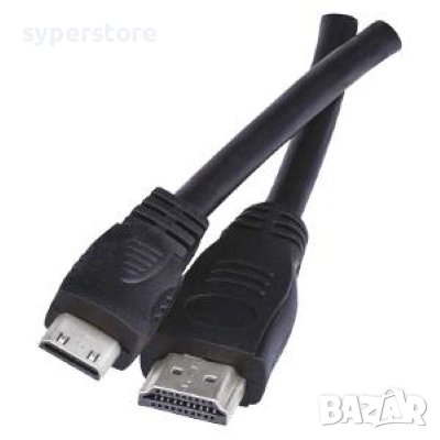 Кабел HDMI - HDMI 1.8м 4K Digital One SP00484 UHD v1.4 Черен Cable HDMI M - HDMI M, снимка 1