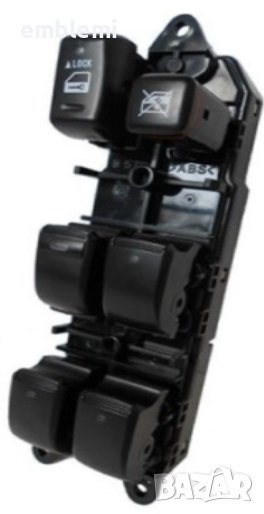 Конзола бутон бутони копчета ел стъкла 84820-6013 2003-2007 Toyota Land Cruiser, снимка 1
