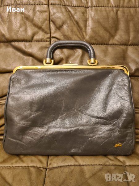 дамска чанта от естествена кожа Bon Gout, снимка 1