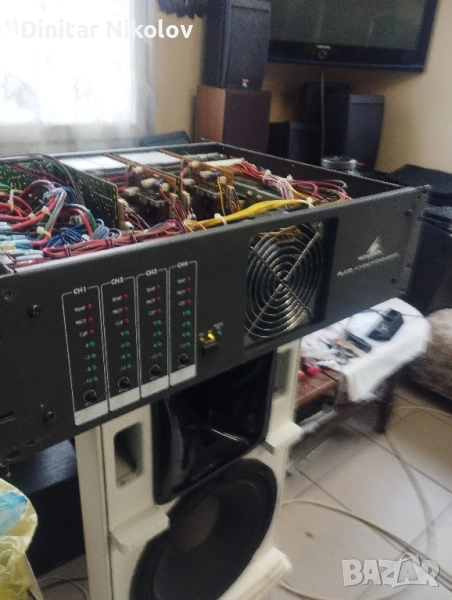MONACOR PA 4120 4 канален усилвател, снимка 1