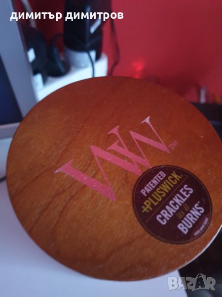 Ароматнa свещ WoodWick Large 610 гр, снимка 1