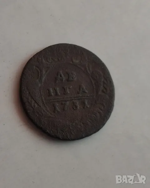  Монета Денга 1731г Русия, снимка 1