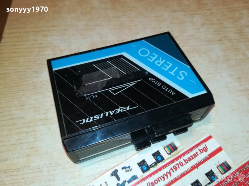 REALISTIC-WALKMAN-ВНОС FRANCE 0812221107, снимка 1