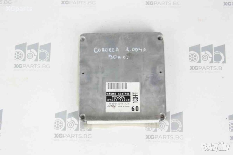 Компютър двигател за Toyota Corolla E12 2.0d4d 90 к.с. (2001-2007) 89661-13230, снимка 1