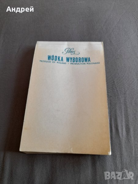 Стар бележник Wodka Wyborowa, снимка 1