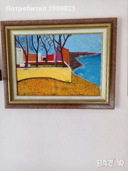 Стара маслена картина, снимка 1