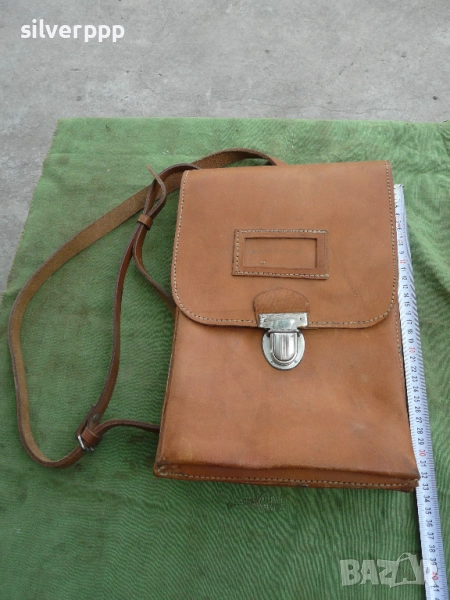 Командирска чанта от дебела естествена кожа, снимка 1