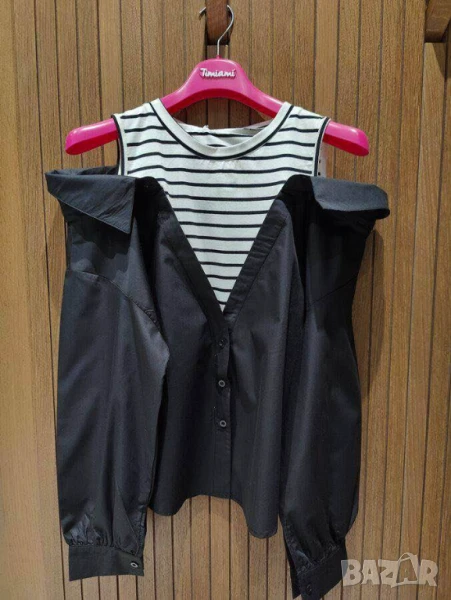 Риза с отворени рамене  , снимка 1