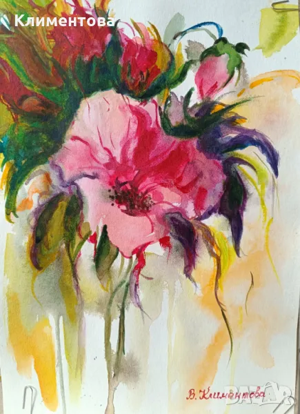 "Розов цвят", снимка 1