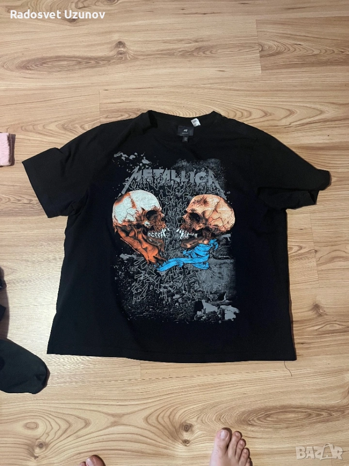 Тениска Metallica на H&M, снимка 1