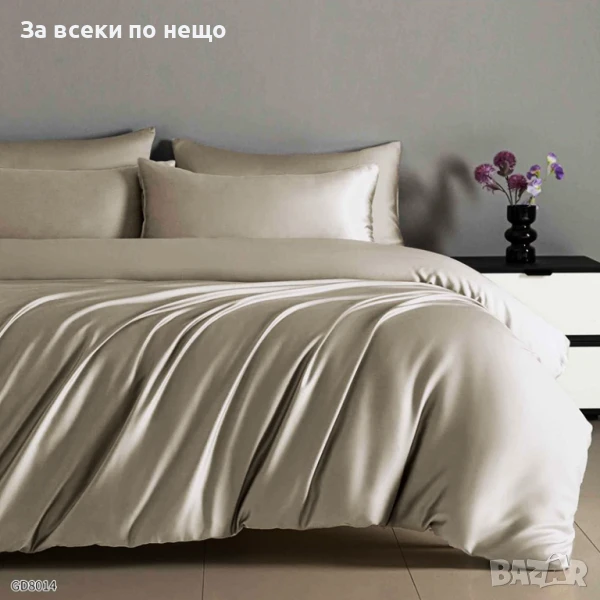 Луксозен комплект от висококачествен памучен сатен - Налични Различни Цветове Код P39, снимка 1