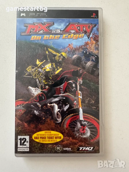 MX Vs. ATV On the Edge за PSP, снимка 1