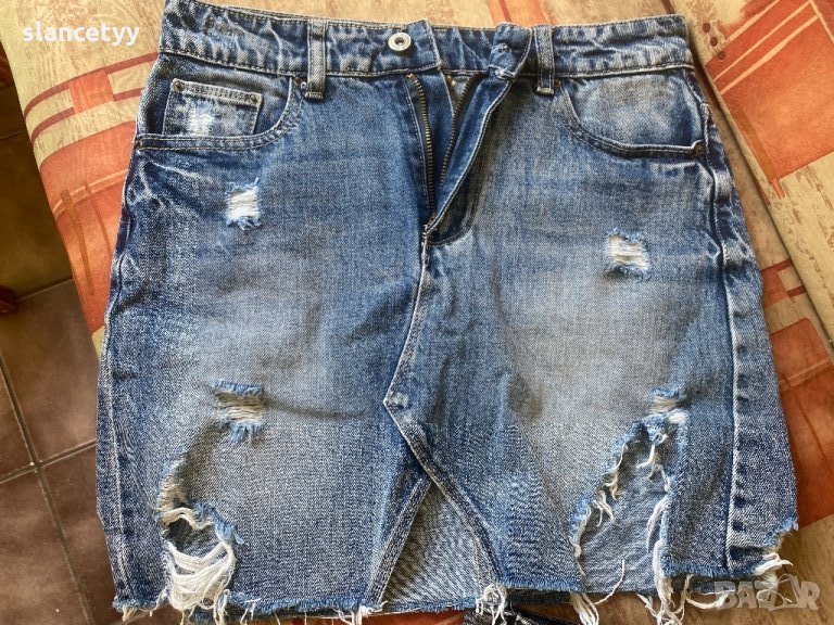 Дънкова пола, снимка 1