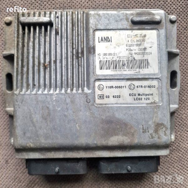 ECU VW golf 4  1.6   101кс., снимка 1