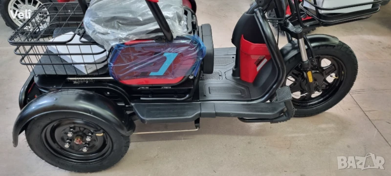 Триколка на ток 2000W 60V триместна високопроходима, снимка 1