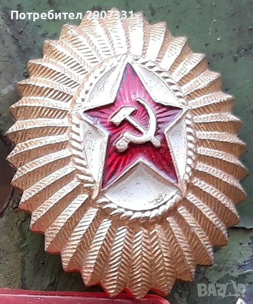 кокарда на полковника на съветската армия.1970-80, снимка 1