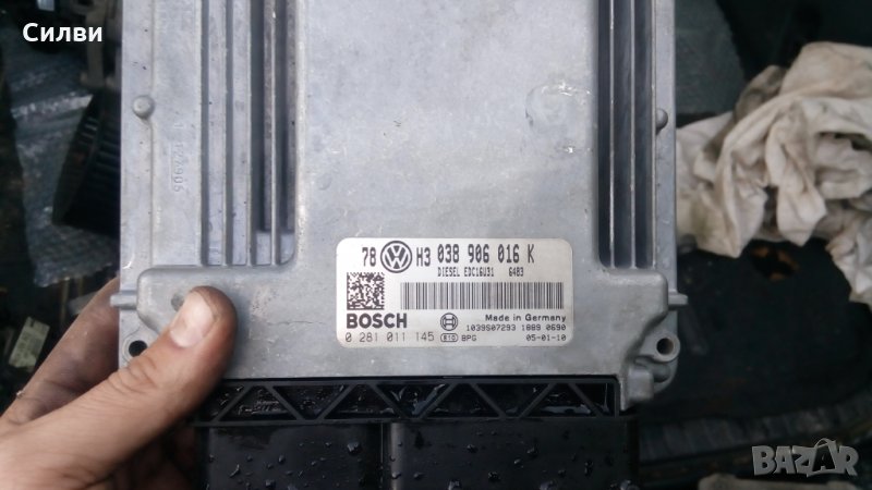 Компютър за управление на двигател от Пасат 5.5 Vw Passat 5 1,9TDI 2.0ТДИ 038 906 016 K, снимка 1
