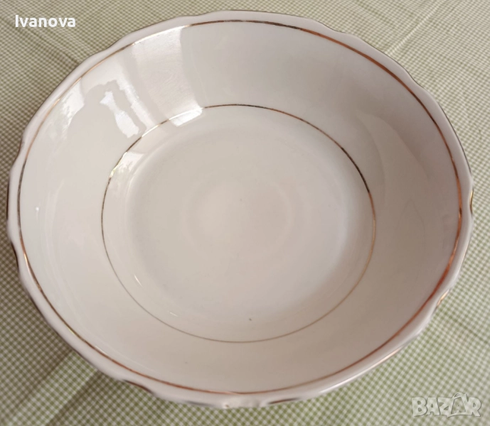 Порцеланова купа за салата –българска, снимка 1