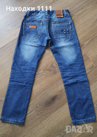 ПОДАРЯВАМ свежарски детски дънки, размер 140-146, 9-10г., снимка 3 - Детски панталони и дънки - 52432070