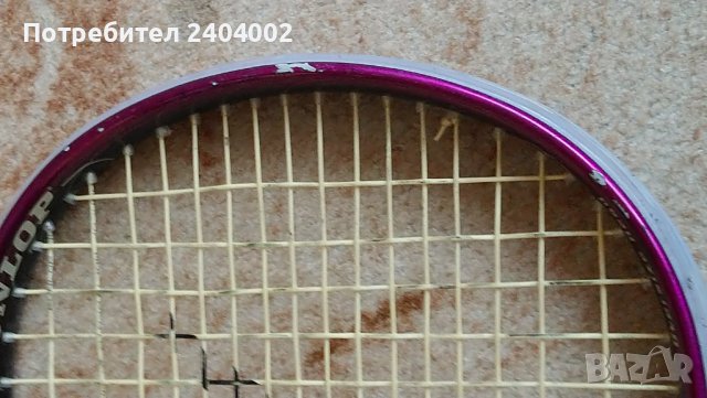 Ракета за скуош DUNLOP с калъф WILSON, снимка 12 - Тенис - 38653993