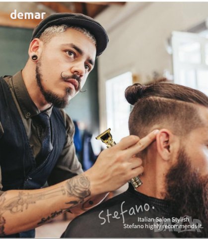 REHOYO Безжична машинка за подстригване на брада за мъже, снимка 4 - Машинки за подстригване - 44070231