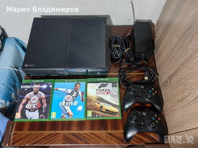 Xbox one 500 GB с forza horizon 