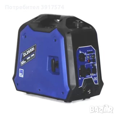 Инверторен генератор за ток 2.5kW ZIEL ZL-2650L, снимка 2 - Генератори - 43210980