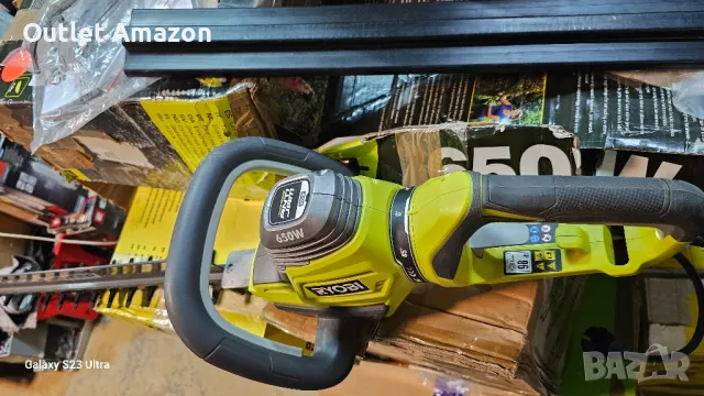 електрически храсторез Ryobi RHT6760RL, снимка 4 - Градинска техника - 50081964