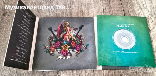 Компакт Дискове - Рок Метъл: Pearl Jam - Binaural - CD Digipack, снимка 3 - CD дискове - 53220856