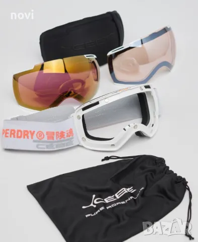 Superdry/Cébé Icone, нова оригинална ски/сноуборд маска, магннитна плака, снимка 2 - Зимни спортове - 47420326