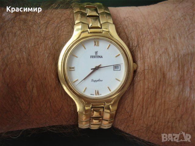 КВАРЦОВ ЧАСОВНИК ФЕСТИНА, снимка 8 - Мъжки - 43824370