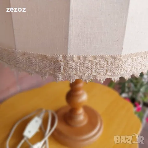 Ретро настолна лампа, снимка 3 - Настолни лампи - 49255650