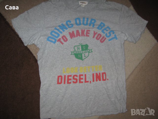Тениски DIESEL   мъжка М,дамска ХС, снимка 3 - Тениски - 36875764