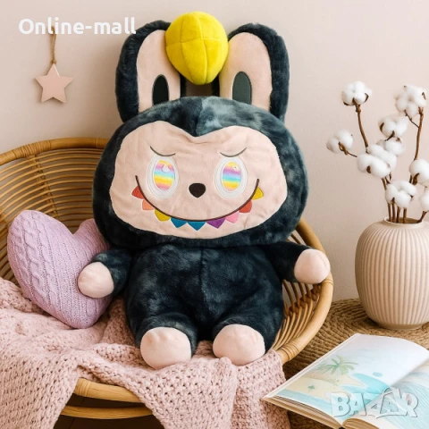 Голямо Лабубу 80-100см Labubu Голяма плюшена играчка Лабубу, снимка 2 - Плюшени играчки - 51348253