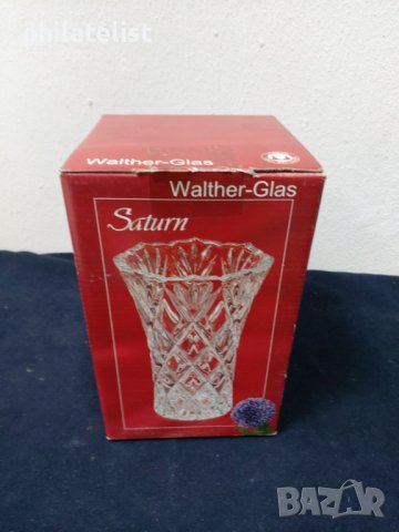 Walther Glas Saturn - Ваза ., снимка 1 - Вази - 40359402