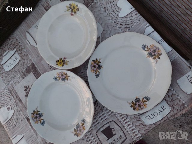 Порцеланови чинии и купичка , снимка 2 - Чинии - 40619465
