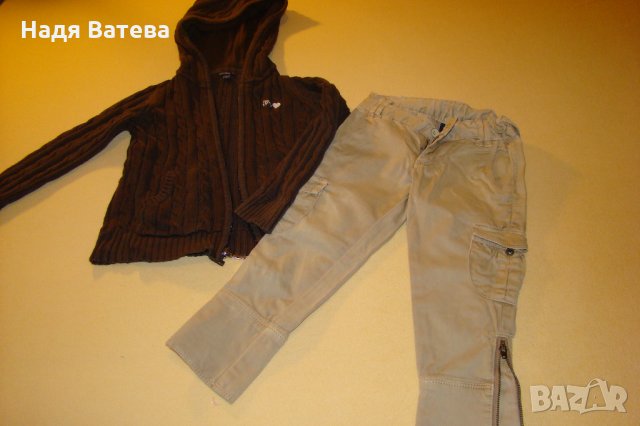 Жилетка и панталон на GAP за 5 г. момиче., снимка 2 - Детски комплекти - 26905653