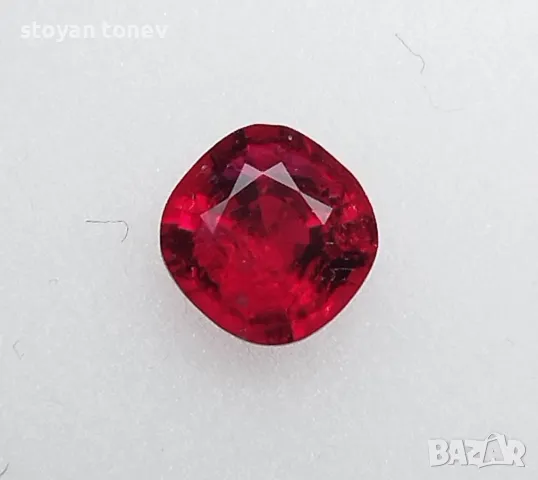 Невероятен шпинел в Топ червен цвят - 0.87кт.! Нов!, снимка 5 - Други - 50146642