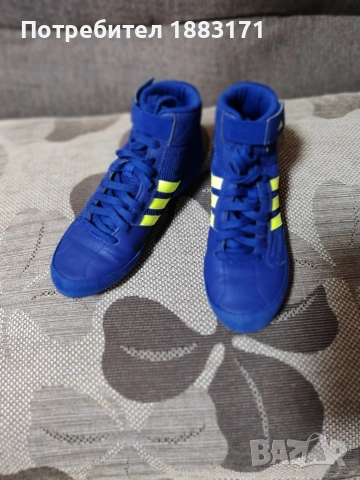 Детски борцовки на Адидас , снимка 3 - Детски маратонки - 52585181