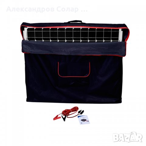 Соларен куфар 100 W моно с контролер, снимка 2 - Спортна екипировка - 26936549