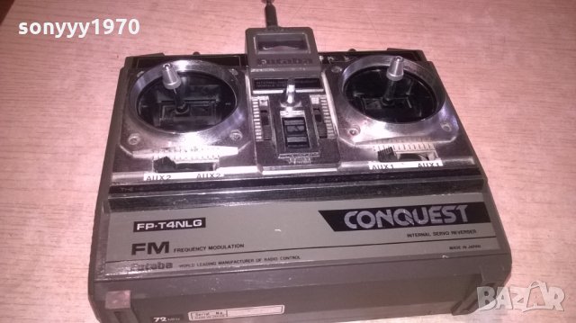 FUTABA FP-T4NLG CONQUEST-MADE IN JAPAN-ВНОС шВЕЦИЯ, снимка 3 - Друга електроника - 27630637