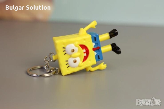 🧽 Ключодържател SpongeBob - Светещ и Пеещ ! ⚠️, снимка 2 - Други - 52283803