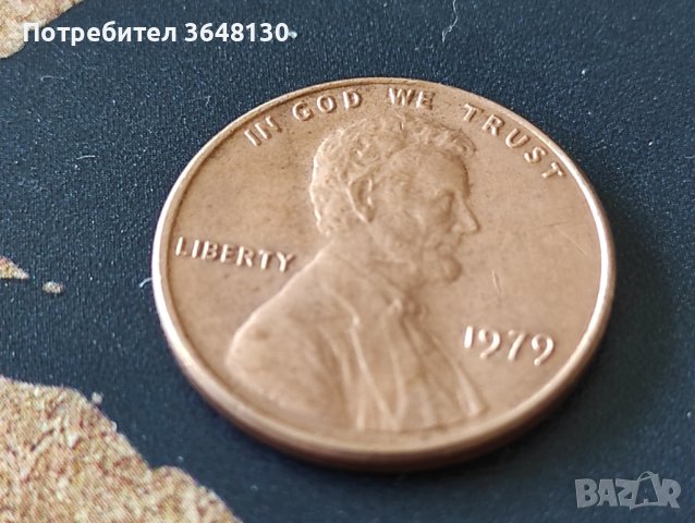 Монети САЩ, 1 цент - 9 бр [1970 - 1980], снимка 10 - Нумизматика и бонистика - 44065862