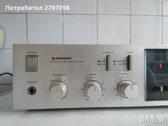 PIONEER  SA 620, снимка 6 - Ресийвъри, усилватели, смесителни пултове - 43943864