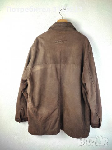 McGregor leather coat 56, снимка 2 - Палта - 38103984